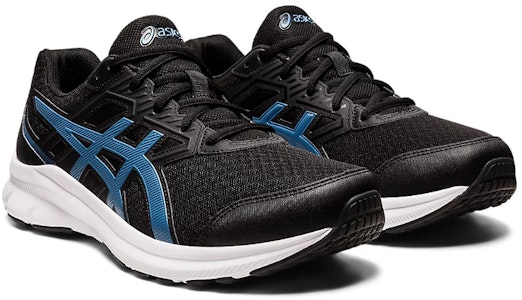 アシックス Jolt 3 4E ワイド 黒/青 1011B041-014 Lookbook アシックス Jolt 3 4E ワイド 黒/青 1011B041-014