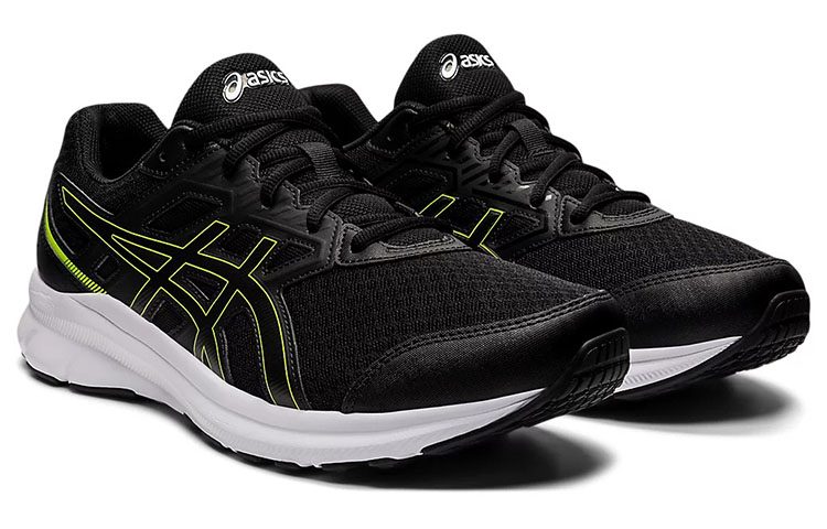 Lookbook ASICS Jolt 3 4E Wide ''Nero Verde Acceso'' 1011B041-010