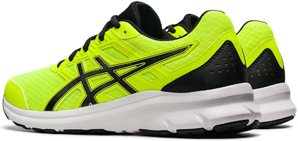 Shop Asics Jolt 3 舒適 耐磨 低筒 跑步鞋 男女同款 黃黑