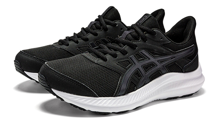 Lookbook Asics Jolt 4 緩震 防滑耐磨透氣 低筒 跑步鞋 男款 黑白