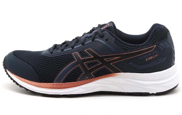 Asics 歌舞伎舒適透氣慢跑鞋 深藍色 Buy Asics 歌舞伎舒適透氣慢跑鞋 深藍色