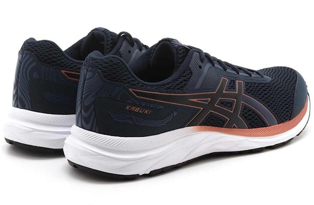 Asics 歌舞伎舒適透氣慢跑鞋 深藍色 Lookbook Asics 歌舞伎舒適透氣慢跑鞋 深藍色