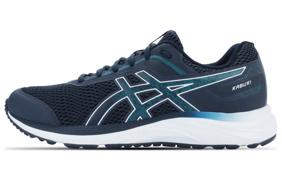 Buy 亞瑟士 Kabuki 耐磨透氣 低筒 跑步鞋 藍綠