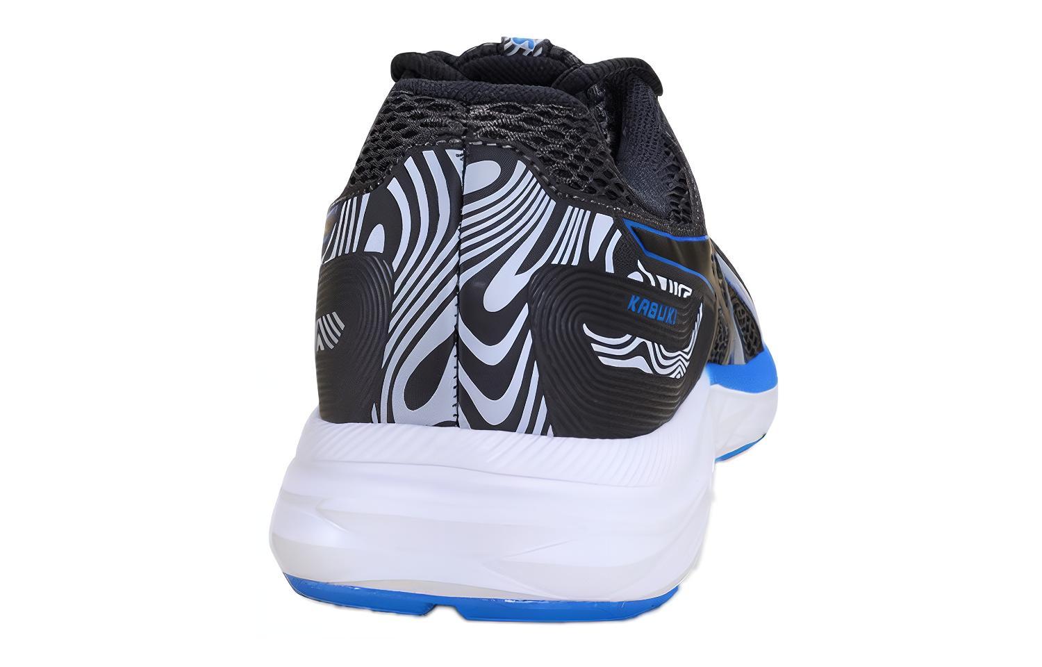 Lookbook Asics歌舞伎 防滑透氣 低筒運動跑步鞋 灰藍色