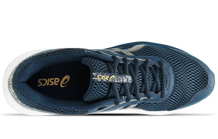 Shop Asics Kabuki 低筒透氣慢跑鞋 海軍藍