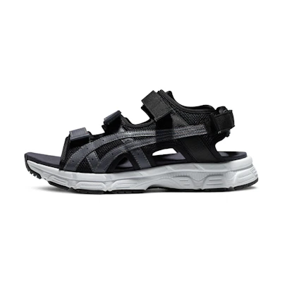 ASICS Kahana SD 2 Fashion Retro Sports Unisex Black Gray Sandals 'Black Gray'