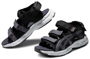 ASICS Kahana SD 2 Sandalias Retro Deportivas Unisex Negro Gris 'Black Gray' 1203A231-001 Lookbook ASICS Kahana SD 2 Sandalias Retro Deportivas Unisex Negro Gris 'Black Gray' 1203A231-001