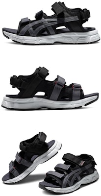ASICS Kahana SD 2 Fashion Retro Sports Unisex Black Gray Sandals 'Black Gray' 1203A231-001 Shop ASICS Kahana SD 2 Fashion Retro Sports Unisex Black Gray Sandals 'Black Gray' 1203A231-001
