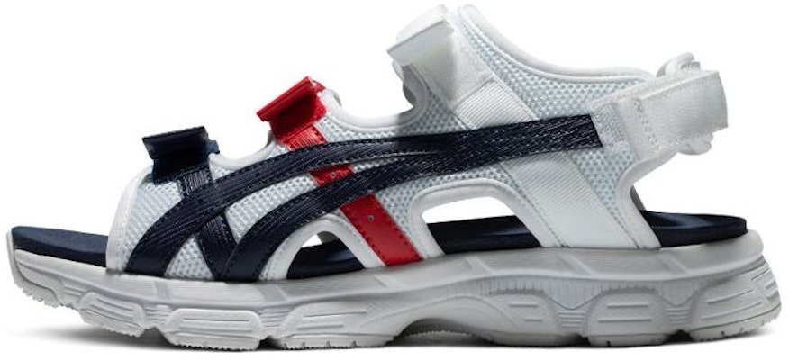 ASICS Kahana SD 2 Fashion Retro Sports Unisex Sandals 'White Blue' 1203A231-100 Buy ASICS Kahana SD 2 Fashion Retro Sports Unisex Sandals 'White Blue' 1203A231-100