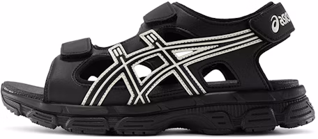ASICS Kahana Sd Black Sandals 'Black White' 1203A130-001 ASICS Kahana Sd Black Sandals 'Black White' 1203A130-001