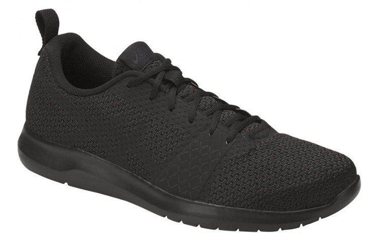 Lookbook ASICS Kanmei ''Zwarte Hardloopschoenen'' T7H1N-9099