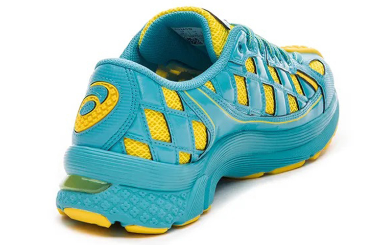 Lookbook Kiko Kostadinov x Asics Gel-Kiril 跑步鞋 藍黃色