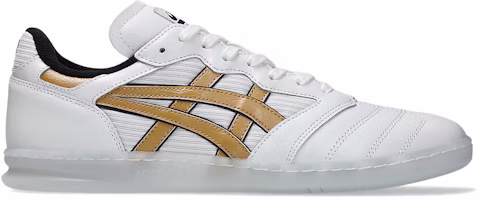 ASICS Leggerezza Football Cleats White/Pure Gold 1201B058-100 ASICS Leggerezza Football Cleats White/Pure Gold 1201B058-100