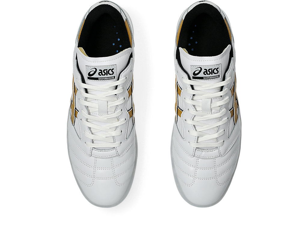 Details for ASICS レッジェレッツァ サッカースパイク ホワイト/ピュアゴールド 1201B058-100