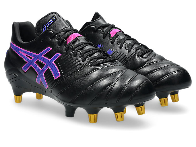 Order ASICS Lethal Relentless Botas de Fútbol Negro/Cobalto Burst 1111A259-002