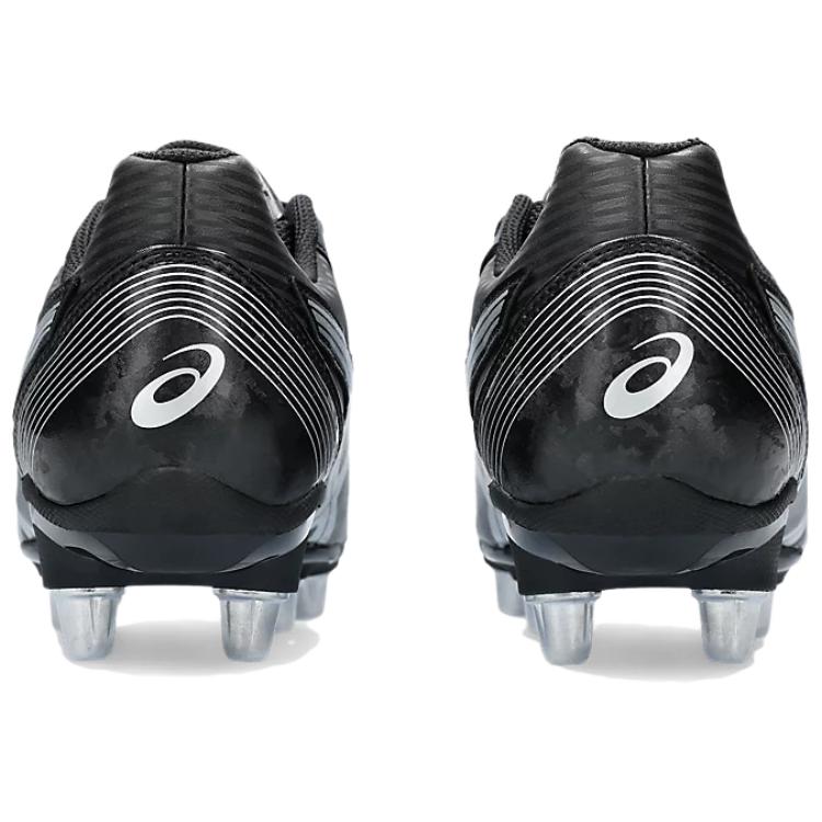 Shop 亚瑟士 Lethal Tackle '黑银'橄榄球鞋 P507Y-003