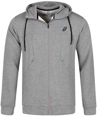 ASICS Jaket Hoodie Kelabu Cerah Quick-Dry Bernafas untuk Larian 2031E426-020 Lookbook ASICS Jaket Hoodie Kelabu Cerah Quick-Dry Bernafas untuk Larian 2031E426-020