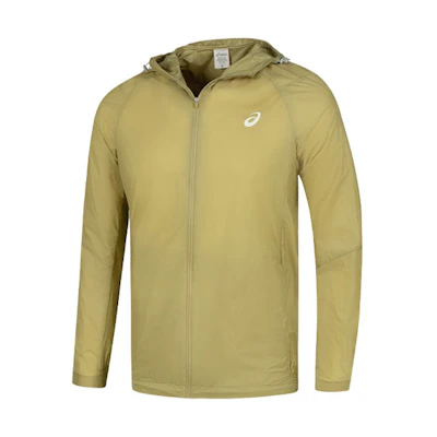 ASICS Lightweight Running Jacket Beige - Breathable, Comfortable, Casual 2011D074-750