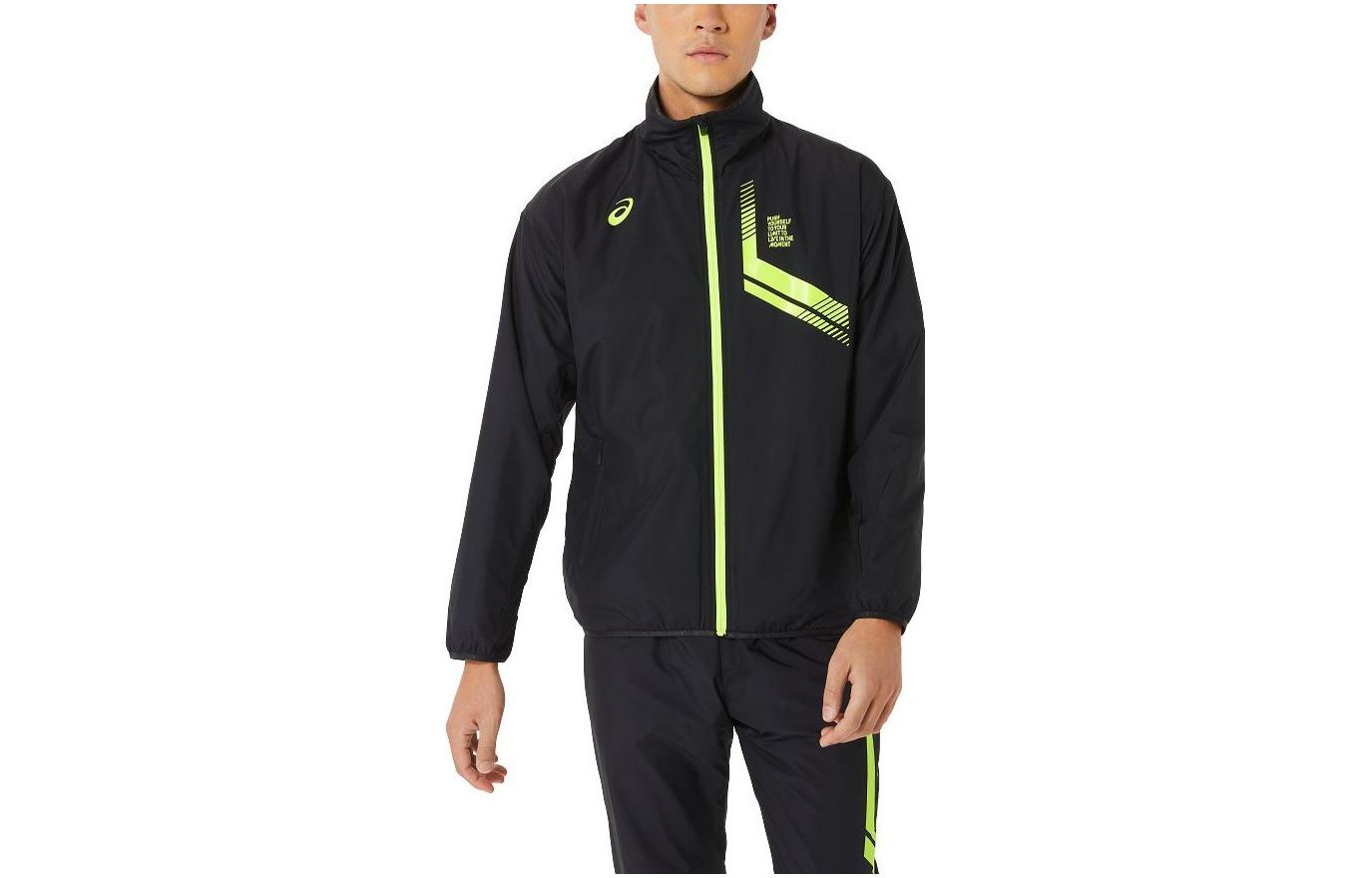 ASICS LIMO High-Neck Zip Jacket Black 2031D590-002