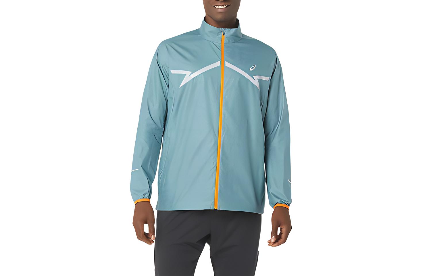 ASICS LITE-SHOW Colorblock Full-Zip Jacket Light Blue 2011C875-400