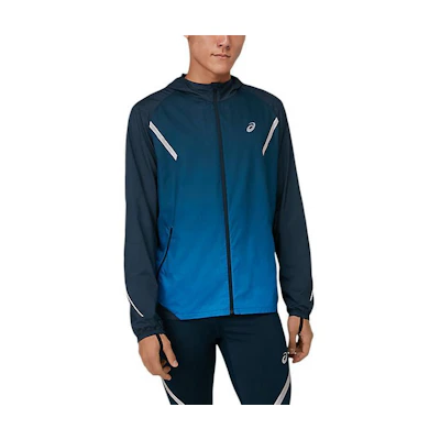 ASICS Lite-Show Gradient Zip Hoodie Jacket Men’s Blue 2011C111-400