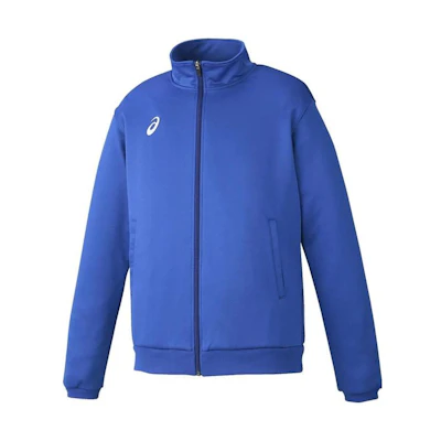 ASICS Logo High-Neck Long-Sleeve Jacket Blue 2031D917-401