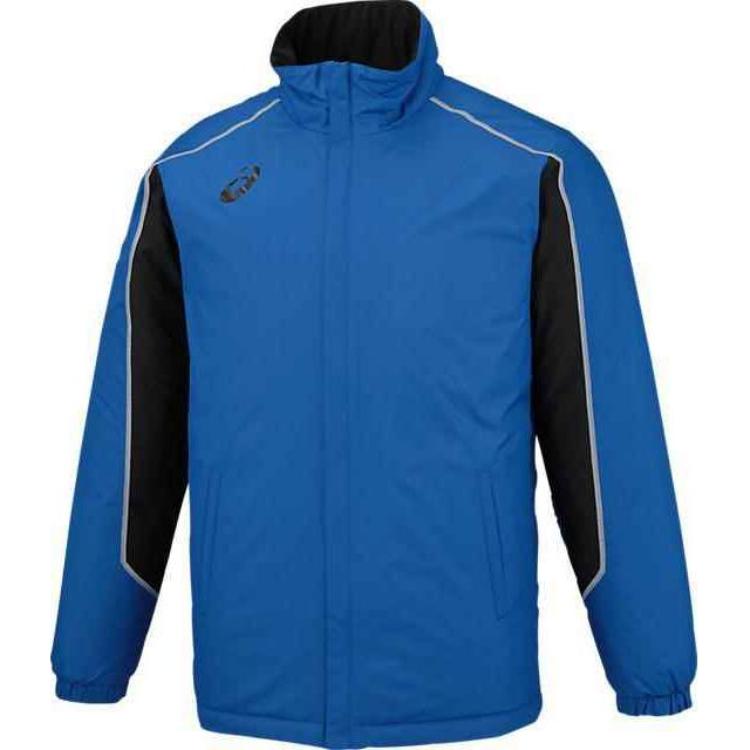 ASICS Logo Print Raglan Zip Jacket Blue Outerwear 2031A233-400