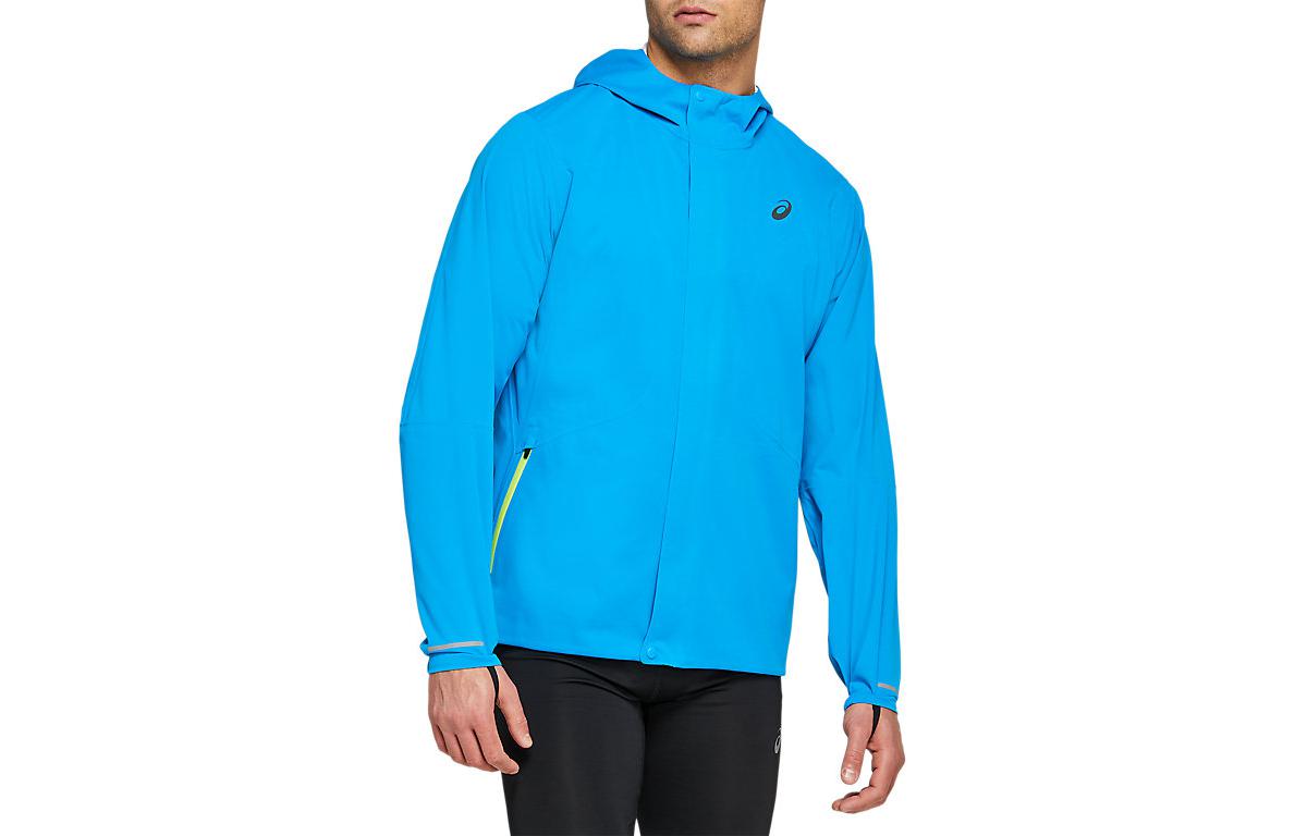 ASICS Logo Print Zip-Up Hoodie Jacket 2011A976-400