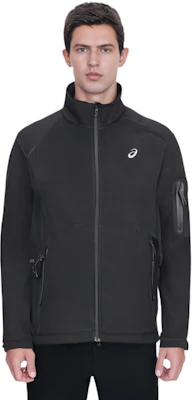 ASICS标志印花拼色拉链运动夹克 - 黑色 2031E443-001 Purchase ASICS标志印花拼色拉链运动夹克 - 黑色 2031E443-001