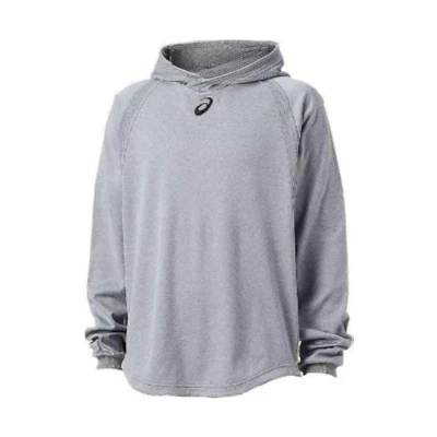 ASICS Logo Printed Hoodie Sweatshirt Gray 2121A341-021