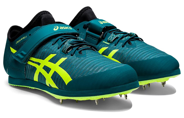 Lookbook ASICS Long Jump Pro 3 ''Teal Neon Giallo Neon'' 1093A189-300
