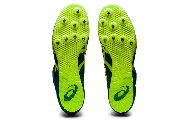 Details for ASICS Long Jump Pro 3 ''Teal Neon Giallo Neon'' 1093A189-300