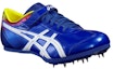 Lookbook ASICS Long Jump Pro 'Indigo White' dalam warna Biru Indigo Putih. G617Y-4501