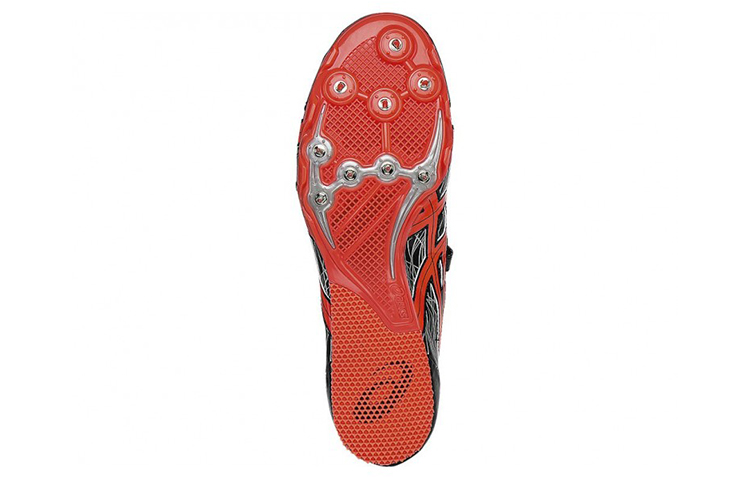 Details for ASICS Long Jump Pro Professionell ''Schwarz'' G606Y-9006