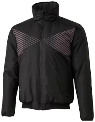 ASICS Loose Fit Stand Collar Zip-Up Striped Jacket - Black 2121A167-001 Buy ASICS Loose Fit Stand Collar Zip-Up Striped Jacket - Black 2121A167-001
