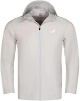 ASICS Luminous Logo Hooded Jacket Men’s Long Sleeve Coat - Gray 2011C971-020 ASICS Luminous Logo Hooded Jacket Men’s Long Sleeve Coat - Gray 2011C971-020