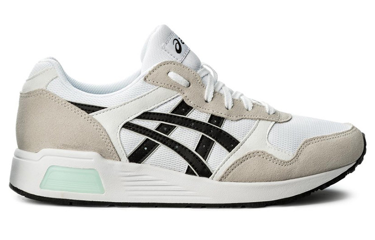 Order ASICS Lyte-Trainer ''Wit Zwart Groen'' H8K2L-0190