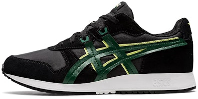 ASICS Unisex Lyte Classic Comfortable Running Shoes Black/Green 1201A302-001 ASICS Unisex Lyte Classic Comfortable Running Shoes Black/Green 1201A302-001
