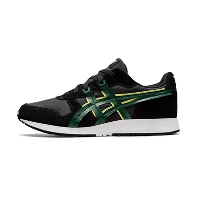 ASICS Unisex Lyte Classic CMFTable Running Shoes Black/Green