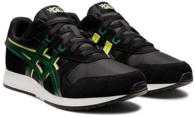 ASICS Unisex Lyte Classic Comfortable Running Shoes Black/Green 1201A302-001 Lookbook ASICS Unisex Lyte Classic Comfortable Running Shoes Black/Green 1201A302-001