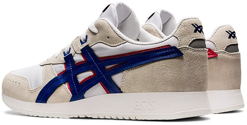 ASICS Lyte Classic Running Shoes White/Blue 1201A302-100 Shop ASICS Lyte Classic Running Shoes White/Blue 1201A302-100