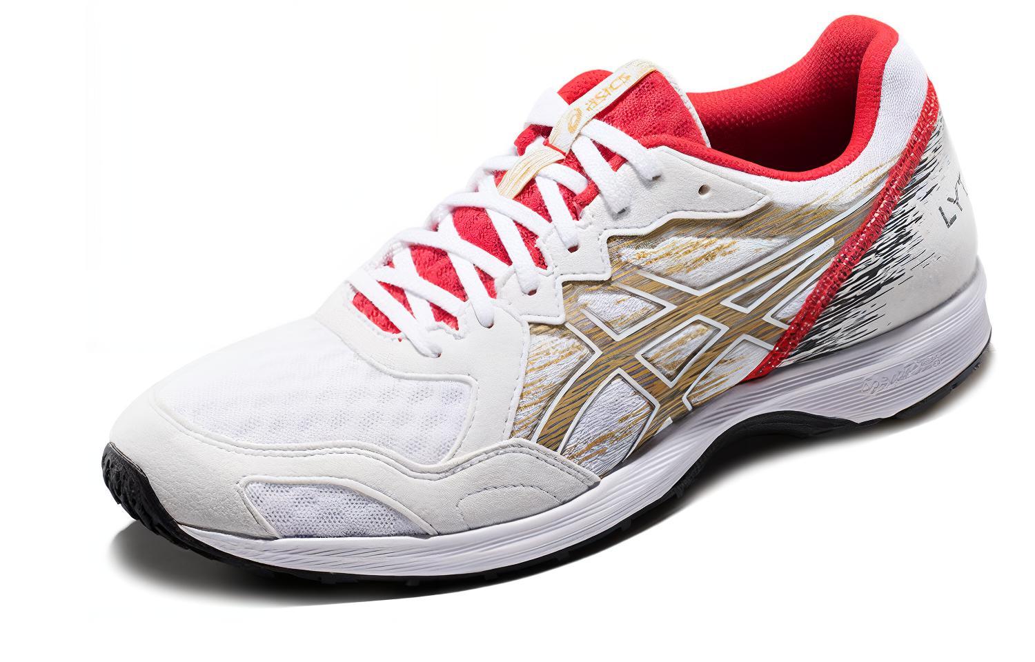 Shop Asics LyteRacer 低筒 跑步鞋 男款 白色
