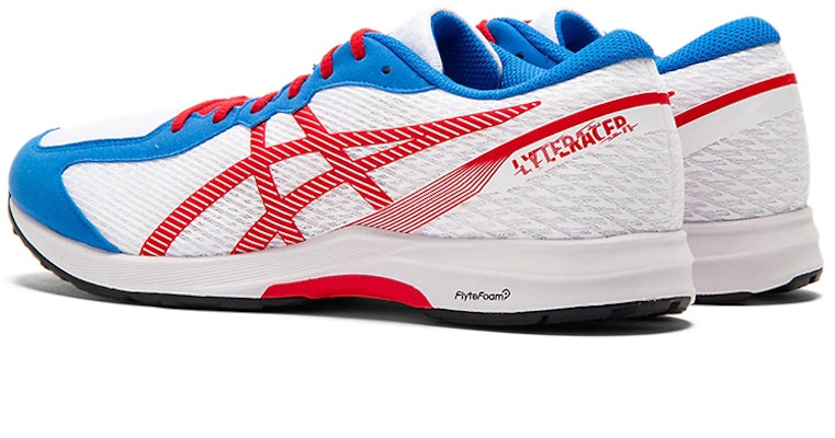 ASICS Lyteracer 2 '白蓝红'跑鞋 1011B114-100 Shop ASICS Lyteracer 2 '白蓝红'跑鞋 1011B114-100