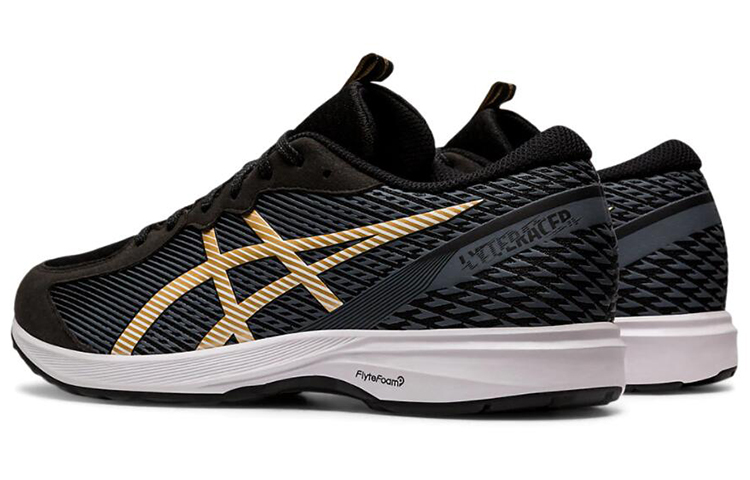Shop ASICS Lyteracer 2 黑色/玫瑰金 1011A677-001
