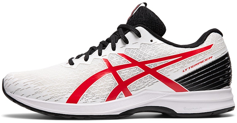 ASICS Lyteracer 3 2E Wide 'White Classic Red' 1011B023-100 Buy ASICS Lyteracer 3 2E Wide 'White Classic Red' 1011B023-100