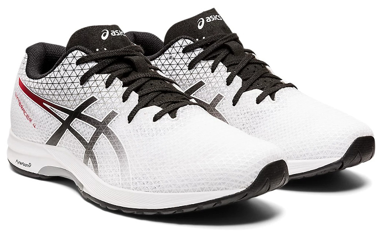 Lookbook ASICS Lyteracer 4 '白黑' 竞速跑鞋 1011B349-100