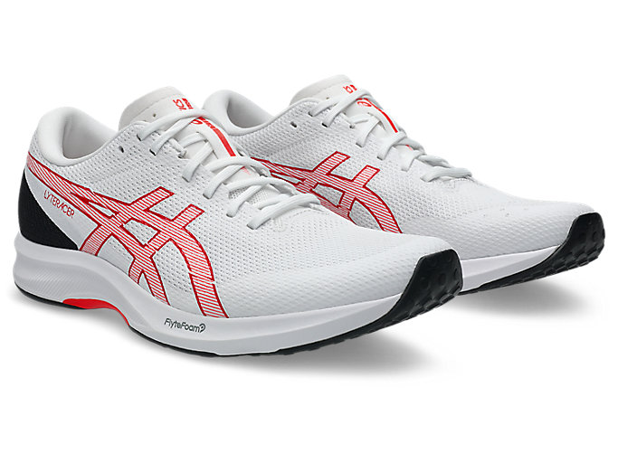 Order ASICS LYTERACER 6 ランニングシューズ ホワイト/フラッシュレッド 1011B971-102