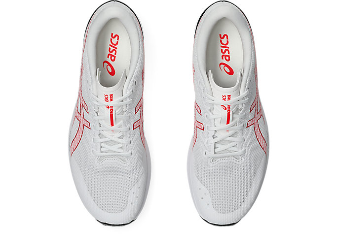 Details for ASICS LYTERACER 6 ランニングシューズ ホワイト/フラッシュレッド 1011B971-102