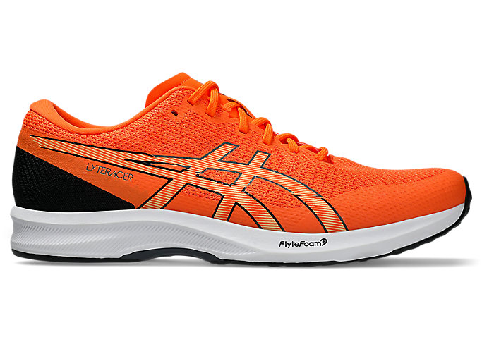 ASICS Lyteracer 6 Wide Running Shoes Shocking Orange/Carrier Grey 1011B970-800