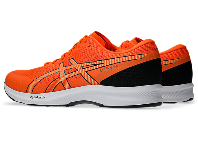 Lookbook 아식스 라이타레이서 6 와이드 러닝화 쇼킹 오렌지/캐리어 그레이 1011B970-800